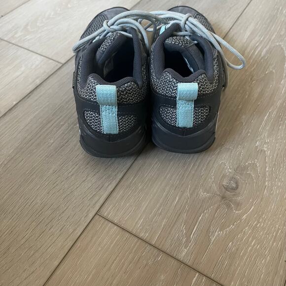 Merrell ‘Alverstone’ Women's 7 Sneaker Hiker Gray Blue Waterproof Boot Outdoor - Picture 8 of 10